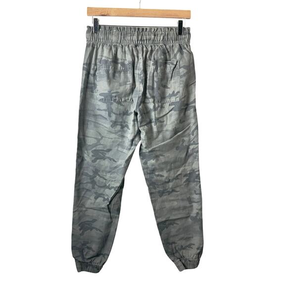 Loft High Rise Camo Joggers Womens Size XS Casual Comfort Boho Grunge Army Pants - Picture 2 of 14